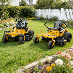 LAWNIO Rasaerba a raggio <span class=keywords><strong>zero</strong></span> con telaio allargato per grandi superfici, consegna rapida - Product Image 1