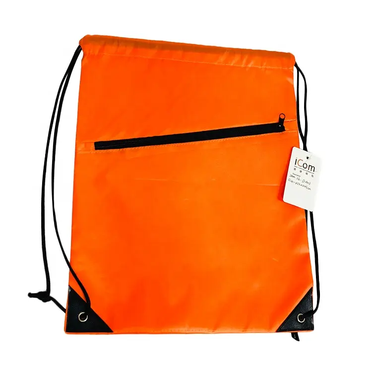 Promosyon spor paketi geri dönüşümlü polyester kumaş seyahat çantası