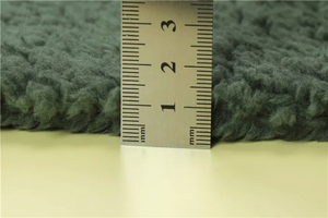 Giá Rẻ Giá tùy chỉnh thiết kế Tela <span class=keywords><strong>Sherpa</strong></span> đôi bên Lót Lông Cừu - Product Image 6