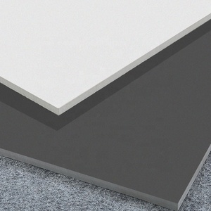 Gạch men sứ màu trắng xám đen trơn 300x600mm/300x300mm, dùng lát nền và ốp tường trong nhà và ngoài trời - Product Image 5