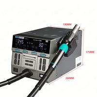 Pistolet à air chaud Sugon 8650 Pro version incurvée 1300W 220V 110V 100 ° C~550 ℃   Réparation de bipeurs anti-explosion
