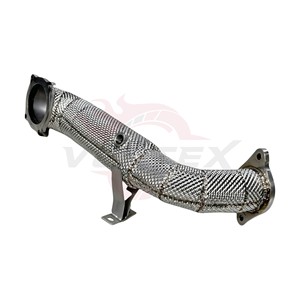 Tubo de escape con protección térmica Vortex compatible con Alfa Romeo Giulia 2.0T Performance Racing - Product Image 3
