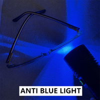 Lunettes TR90 Œil de Chat Femme Photochromiques Bleues Anti-Reflet Photogray – Nouveau Design Qingqing & Charnière à Ressort Confort Visuel 2026
