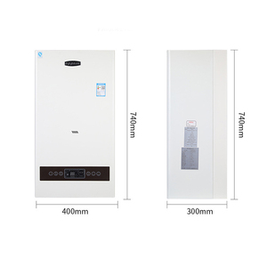Chaudière murale à <span class=keywords><strong>gaz</strong></span> sans réservoir intelligente thermostatique de 36 kW pour la douche et le bain, double usage - Product Image 2
