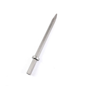 Ciseau à air en acier au carbone REEKE 40CR 22, qualité bricolage, pointe de ciseau à sculpter, type pointe, 28 mm, garantie 1 an, sac en plastique inclus - Product Image 1