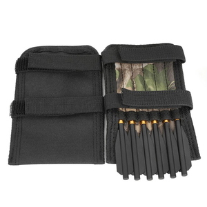 Nylon étanche simple/double couches 6/12 pièces flèches courtes sac de rangement arbalète boulons support carquois tir à l'arc accessoire de tir - Product Image 1