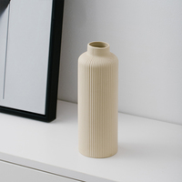 Vase avec imprimé personnalisé, accessoires décoratifs d'hôtel, style moderne, pour la décoration des restaurants à domicile, vente en gros