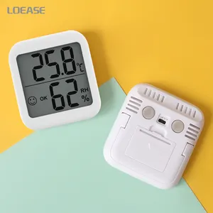 T17 Digitale Hygrometer Thermometer Binnentemperatuur Vochtigheidsmeter Mini-Vochtigheidsmeter Meter Voor Babykamer Thuis