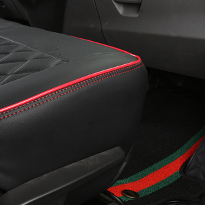 Fundas de asiento de coche de cuero personalizadas al por mayor, protección <span class=keywords><strong>interior</strong></span> resistente al desgaste para Ford Transit para Isuzu Box Truck - Product Image 5