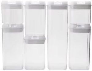 Professional Kitchen <b>Square</b> Cover Multiplesize Eco-friendly Durable Airtight Plastic Food Storage Container <b>Set</b> - Product Image 4