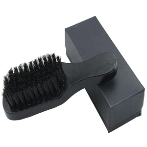 Cepillo de Barba de Madera Natural con Cerdas de Jabalí, Venta al por Mayor de Fábrica, Cepillo Desenredante de Barba de Madera para Hombre con Logotipo Personalizado - Product Image 1