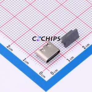 TYPE-C-331-LSRH650 USB Connector SMD Connector ( Connector Type: Type-C )( Gender: Female )( Mounting Type: Vertical Mount ) - Product Image 1