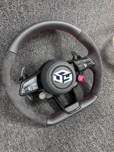 Volante de Fibra de Carbono de Alta Calidad para <span class=keywords><strong>Audi</strong></span> A3 A4 A5 A6 A7 Q3 <span class=keywords><strong>Q4</strong></span> Q5 Q7 RS3 RS4 RS5 RS6 RS7 S3 S4 S5 - Product Image 2