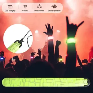 Brazalete LED para Correr de Noche, Banda de Luz LED para Ciclismo, Cinturón de Seguridad para Deportes al Aire Libre, Brazalete Recargable para Pierna y Muñeca - Product Image 3