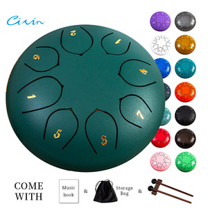 Tùy chỉnh 6 inch thép lưỡi Trống 8 ghi chú carbon thép rỗng trống cho Thiền Định và thư giãn - Product Image 1