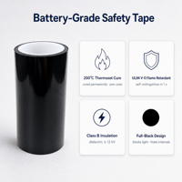 Film isolant pour panneau latéral de batterie, feuille isolante électrique, feuille isolante pour pack de batteries au lithium, découpe sur mesure pour système de stockage d'énergie EV BBS