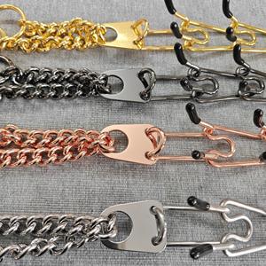 <span class=keywords><strong>Collar</strong></span> de Adiestramiento para Perros con Púas de Acero Inoxidable, <span class=keywords><strong>Collar</strong></span> de Cadena con Púas Cromadas para Perros, <span class=keywords><strong>Collar</strong></span> de Presión para Mascotas, <span class=keywords><strong>Collar</strong></span> Antitirones para Mascotas - Product Image 5