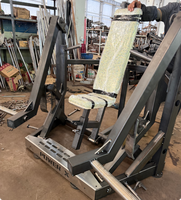 Presse pectorale professionnelle de qualité commerciale pour salle de sport, machine de musculation pour bodybuilders