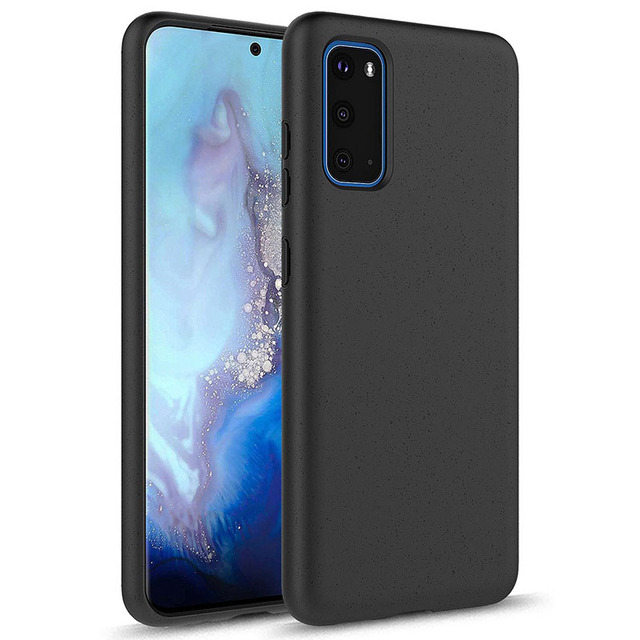 Wholesale Recycled Bio Degradable Wheat Straw Phone Case for Samsung A52 A72 A73 A12 a32 Back Cover