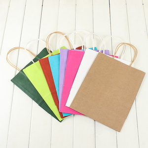 Custom Art Paper Shopping Bags Reusable Take-Away Food Party Gift Laminated Your Own Logo Christmas Shoes & Clothing Packaging - Product Image 5