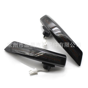 Rétroviseur LED avec clignotant latéral pour Ford Focus, mise à niveau 2008-2015, couleur noire - Product Image 4