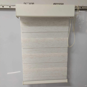 Smart <span class=keywords><strong>jour</strong></span> et <span class=keywords><strong>nuit</strong></span> rouleau arc-en-ciel aveugle deux couches zèbre stores fenêtre Sheer Blackout ombre - Product Image 2