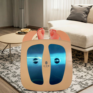 Komfortables Home Wellness Elektrisches Fuß <span class=keywords><strong>massage</strong></span> gerät mit Terahertz-Therapie und Fußbad für die Bein gesundheitspflege - Product Image 5