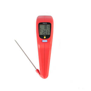 Termómetro infrarrojo digital <span class=keywords><strong>de</strong></span> lectura instantánea VA6512 resistente al agua con sonda plegable para cocinar alimentos dulces barbacoa parrilla líquidos carne - Product Image 1