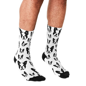 <span class=keywords><strong>Calcetines</strong></span> Deportivos Personalizados con Logotipo para Hombre y Mujer, <span class=keywords><strong>Calcetines</strong></span> de Algodón para Gimnasio, Deporte, Skate, Hip Hop, Streetwear, Harajuku, Térmicos, de Compresión, Atléticos - Product Image 5