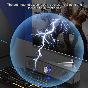 Máy Tính Để Bàn Dải Dài Âm Thanh Máy Tính Xách Tay Âm Thanh Blaster Loa Siêu Trầm Usb Knob Loa Có Dây - Product Image 2