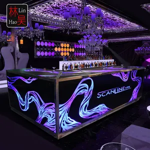 Glas Bar Ontwerpen, Thuis En Night Club Bar, Led Bar Voor Verkoop