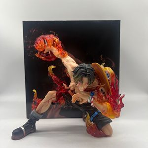 One Pieced Anime Fireball Ace Battle modelo escena PVC acción personaje estatua niños cumpleaños juguete muñeca decoración regalo - Product Image 5