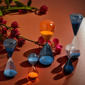 Horloge à sable en verre, nouvelle, créative, élégante, mini, forme goutte d'eau, personnalisable, <span class=keywords><strong>de</strong></span> 3 à 60 <span class=keywords><strong>minutes</strong></span>, pour la décoration <span class=keywords><strong>de</strong></span> la maison, cadeau - Product Image 5