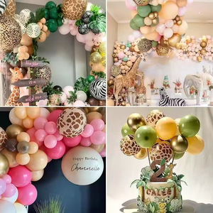 <strong>2026</strong> Hot Selling 104 PCS of Jungle Theme <strong>Balloon</strong> Garland for Kids Boys Birthday Party Baby Shower Decoration <strong>Balloon</strong> - Product Image 5