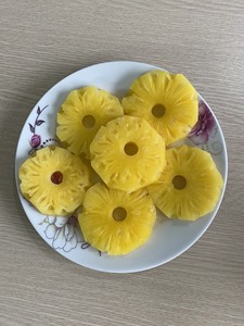 Đặc biệt cung cấp ISO HACCP tiêu chuẩn chất lượng cao cấp Việt Nam nhà sản xuất Ecovita đóng hộp Dứa lát trong xi-rô ánh sáng 580ml - Product Image 4