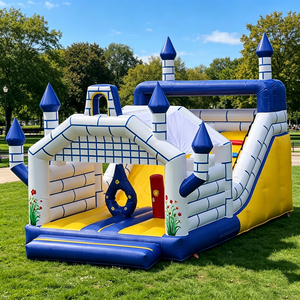 <span class=keywords><strong>Château</strong></span> gonflable médiéval pour enfants, en PVC, pour location événementielle - Product Image 5