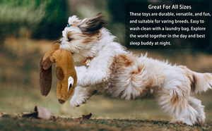 Jouet interactif pour chien en caoutchouc et peluche, personnalisé, écologique, pour l'entraînement IQ, avec corde et couineur, pour la vente en gros - Product Image 3