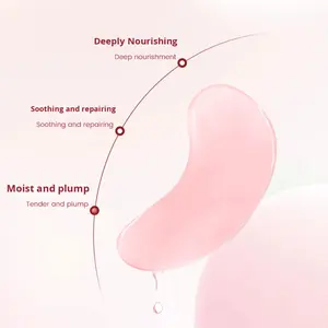 Masque <span class=keywords><strong>pour</strong></span> les yeux à la grenade exclusif, patch hydratant raffermissant, <span class=keywords><strong>cernes</strong></span>, ridules, silicone imperméable, unique, 6 g, tous types de peau - Product Image 4