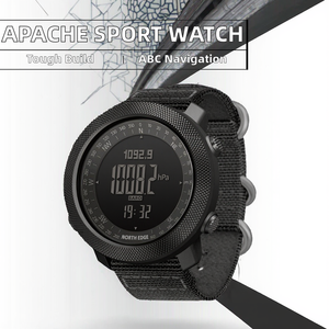 NORTH Edge APACHE Reloj digital deportivo para hombre <span class=keywords><strong>Running</strong></span> Altímetro Barómetro Brújula IP68 Gel de sílice IPS <span class=keywords><strong>Android</strong></span> Personalizable 36-40mm - Product Image 2