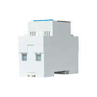 KINEE 1-63A 1 polo 1 fase LED tipo VA Protector, protector de corriente de voltaje ajustable con medición de electricidad