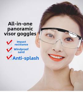نظارات سلامة عامل خفيفة الوزن معتمدة من ANSI Z87.1 نظارات واقية بلاستيكية بصرية عالية التأثير بإطار كمبيوتر لسلامة العمل - Product Image 5