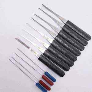 Ensemble d'outils de déverrouillage de clés imperméable de 12 pièces avec crochets et aiguille pour la réparation de serrures - Product Image 2
