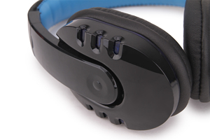 Auriculares con Cable de 3.5mm, Botón de Volumen, Luz LED, USB, Sonido Estéreo para PC, con Micrófono, Auriculares Supraaurales, Auriculares para Juegos SY733MV - Product Image 6
