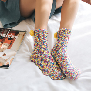 Calcetines Térmicos de Invierno para Mujer, Calcetines de Tubo para Dormir, Calcetines de Casa, Calcetines Personalizados con Caja de Regalo de <span class=keywords><strong>Navidad</strong></span>, Calcetines Cálidos y Afelpados, Venta al por Mayor 2024 - Product Image 4