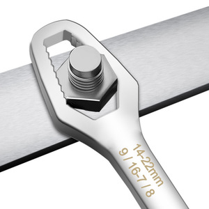 Clé à molette multifonction double embout auto-serrante avec embout spécial pour réparation domestique – Vente en gros usine - Product Image 2