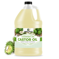 Minyak Jarak Cold Pressed untuk Perawatan Bulu Mata & Alis, Menutrisi, Menghaluskan, Formula Lembut, Perawatan Kecantikan Sehari-hari, Memperbaiki Kuku
