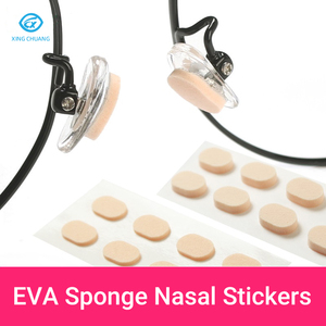 <span class=keywords><strong>Almohadillas</strong></span> <span class=keywords><strong>nasales</strong></span> de EVA negras antideslizantes de alto adhesivo Pegatinas <span class=keywords><strong>nasales</strong></span> impermeables suaves <span class=keywords><strong>para</strong></span> anteojos MOQ bajo - Product Image 2