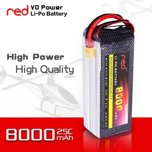 3s लिपो बैटरी 2 पैक 11.1v 8000mah Rc लिपस्टिक बैटरी 45c 65c 70c हार्ड केस