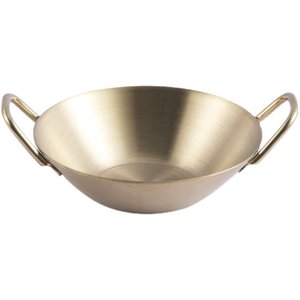 Plato para condimentos de acero inoxidable, redondo, con asa, para olla caliente, salsa de soja, plato para condimentos, uso en fiestas - Product Image 4