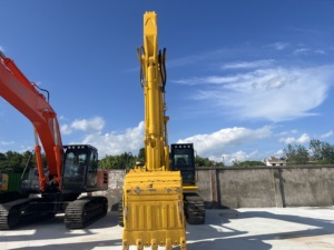 Excavadora de cadenas Komatsu PC350LC usada, excavadora hidráulica sobre orugas para movimiento de tierras en construcción - Product Image 4